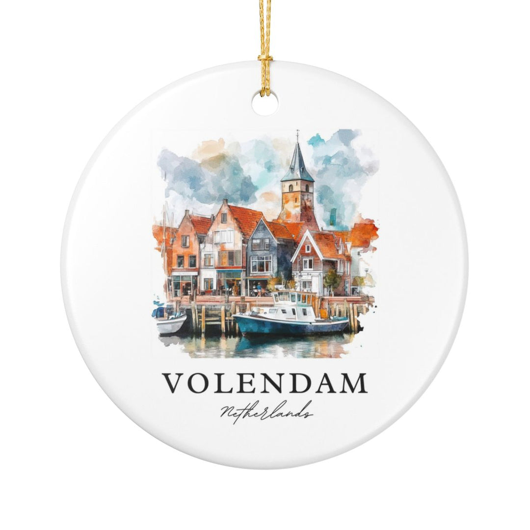 Volendam Ornament: Unique Volendam Souvenir, Volendam Xmas Decor, and Authentic Volendam Gift