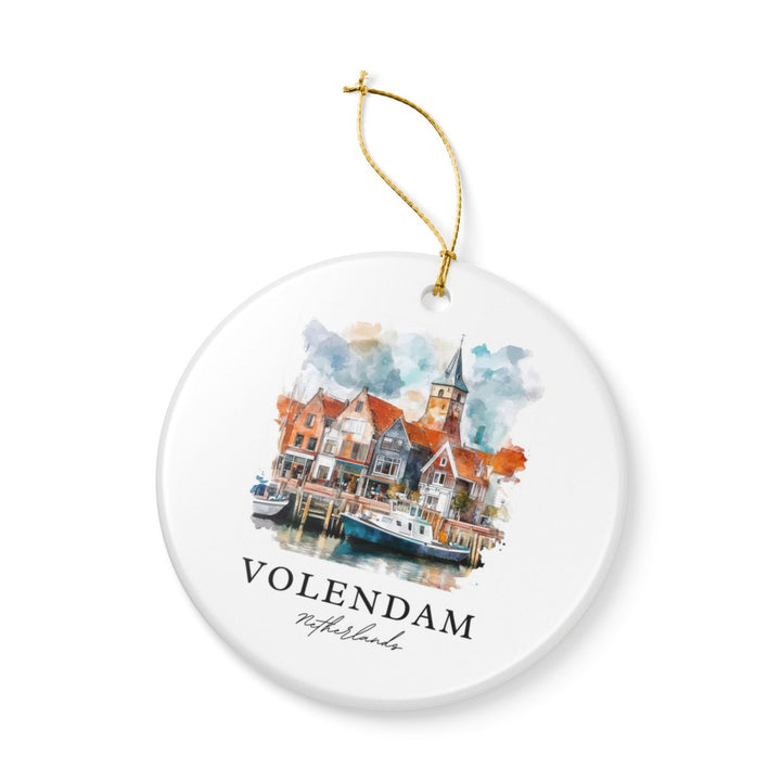 Volendam Ornament: Unique Volendam Souvenir, Volendam Xmas Decor, and Authentic Volendam Gift