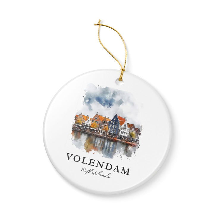 Volendam Ornament: Unique Volendam Souvenir, Volendam Xmas Decor, and Authentic Volendam Gift