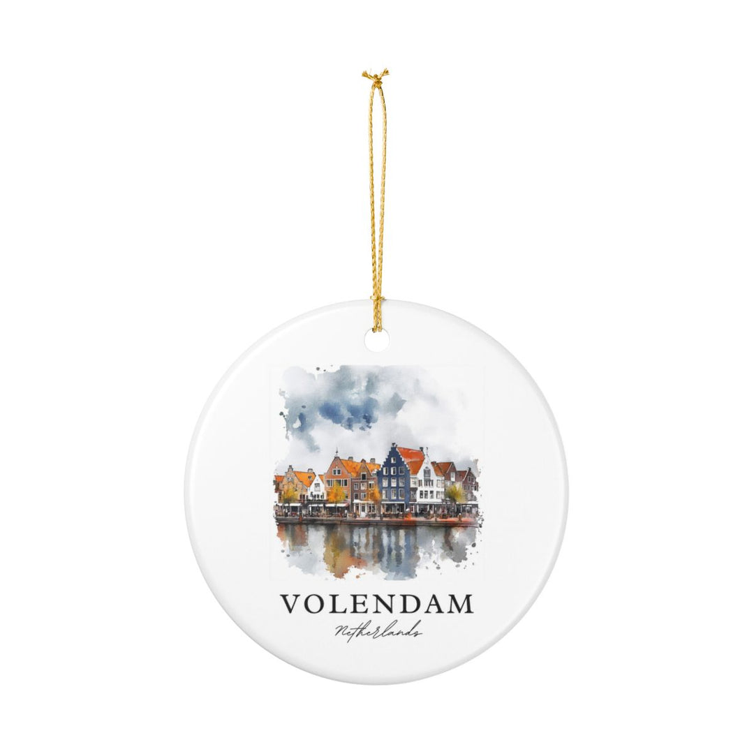 Volendam Ornament: Unique Volendam Souvenir, Volendam Xmas Decor, and Authentic Volendam Gift