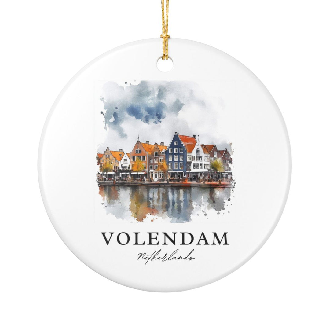 Volendam Ornament: Unique Volendam Souvenir, Volendam Xmas Decor, and Authentic Volendam Gift