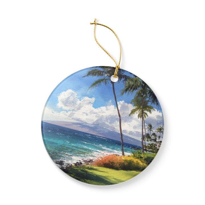 Wailea Hawaii Ornament: Unique Wailea Souvenir, Wailea Hawaii Xmas Decor, and Authentic Wailea Gift
