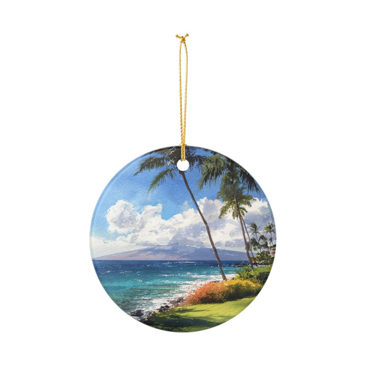 Wailea Hawaii Ornament: Unique Wailea Souvenir, Wailea Hawaii Xmas Decor, and Authentic Wailea Gift