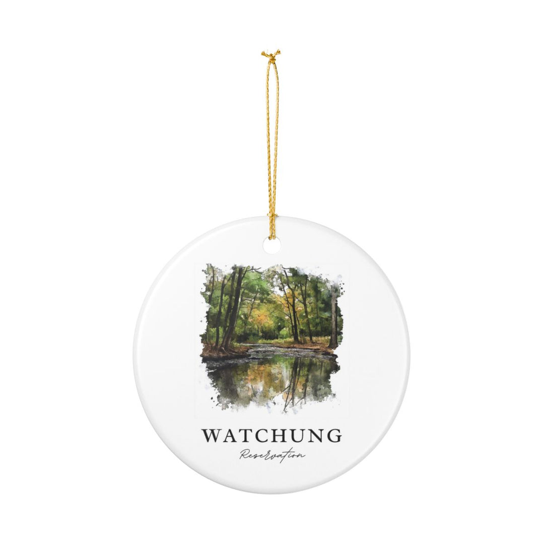 Watchung Reservation USA Ornament: Unique Watchung Reservation Souvenir, Watchung Reservation USA Xmas Decor, and Authentic Watchung Reservation Gift