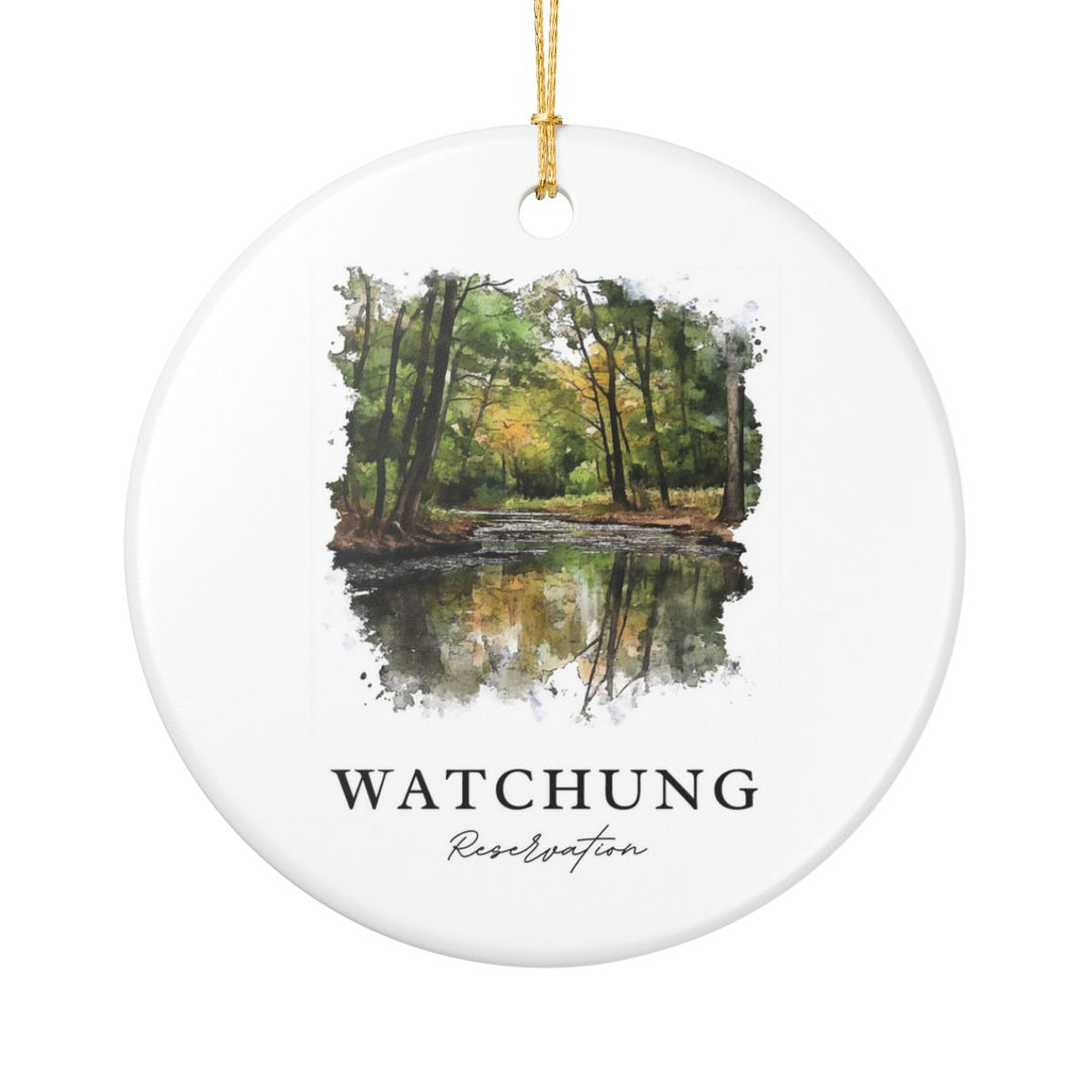 Watchung Reservation USA Ornament: Unique Watchung Reservation Souvenir, Watchung Reservation USA Xmas Decor, and Authentic Watchung Reservation Gift