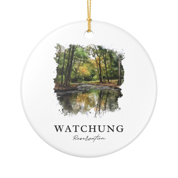 Watchung Reservation USA Ornament: Unique Watchung Reservation Souvenir, Watchung Reservation USA Xmas Decor, and Authentic Watchung Reservation Gift