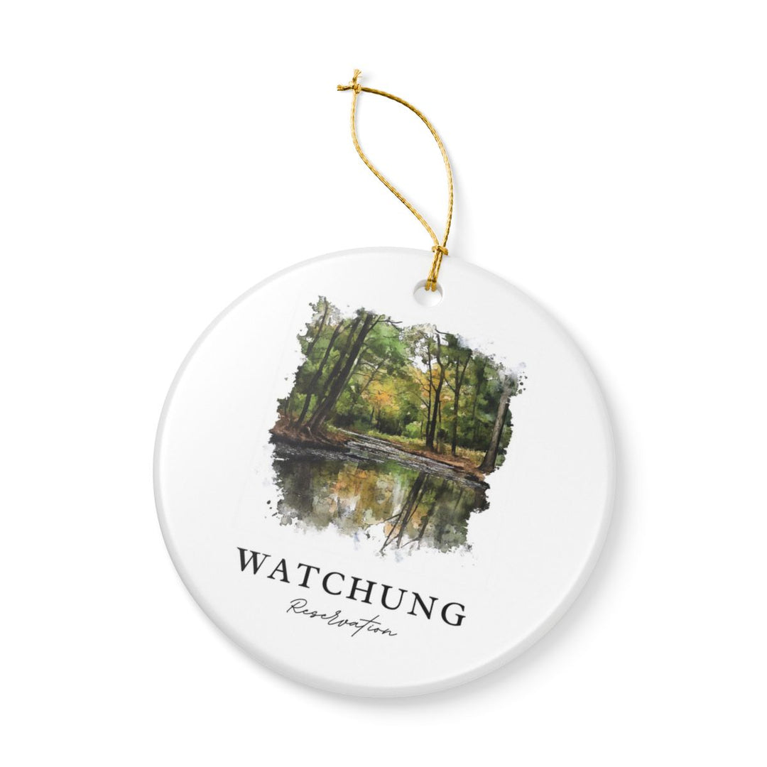 Watchung Reservation USA Ornament: Unique Watchung Reservation Souvenir, Watchung Reservation USA Xmas Decor, and Authentic Watchung Reservation Gift