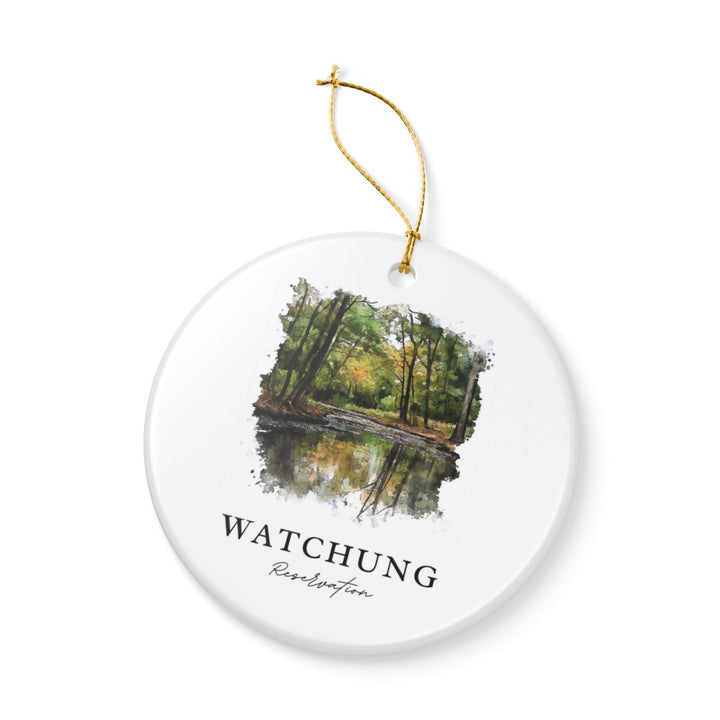 Watchung Reservation USA Ornament: Unique Watchung Reservation Souvenir, Watchung Reservation USA Xmas Decor, and Authentic Watchung Reservation Gift