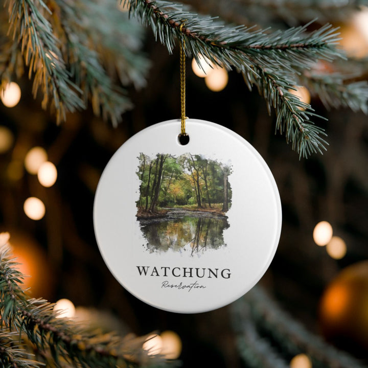 Watchung Reservation USA Ornament: Unique Watchung Reservation Souvenir, Watchung Reservation USA Xmas Decor, and Authentic Watchung Reservation Gift