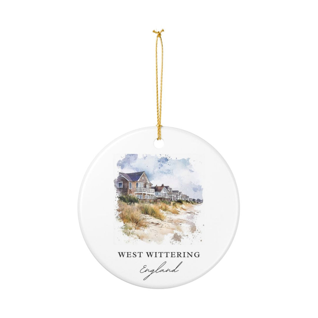 West Wittering Ornament: Unique West Wittering Souvenir, West Wittering Xmas Decor, and Authentic West Wittering Gift