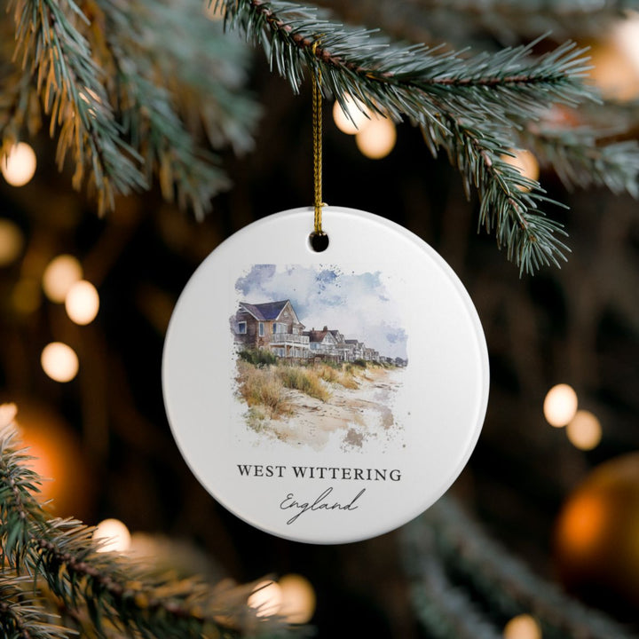 West Wittering Ornament: Unique West Wittering Souvenir, West Wittering Xmas Decor, and Authentic West Wittering Gift