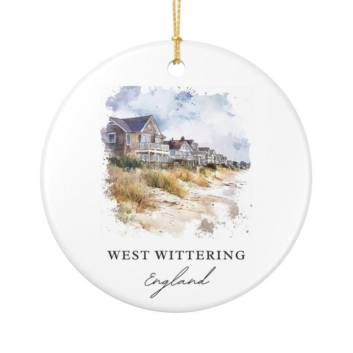 West Wittering Ornament: Unique West Wittering Souvenir, West Wittering Xmas Decor, and Authentic West Wittering Gift