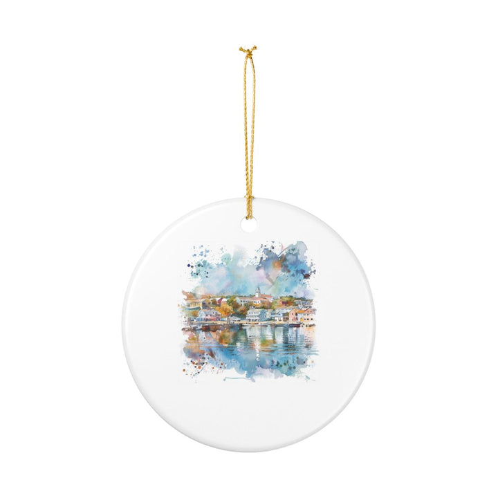 Westerly RI Rhode Island Ornament: Unique Westerly Souvenir, Westerly Rhode Island Xmas Decor, and Authentic Westerly Gift