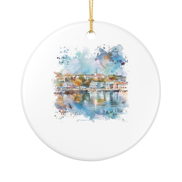 Westerly RI Rhode Island Ornament: Unique Westerly Souvenir, Westerly Rhode Island Xmas Decor, and Authentic Westerly Gift