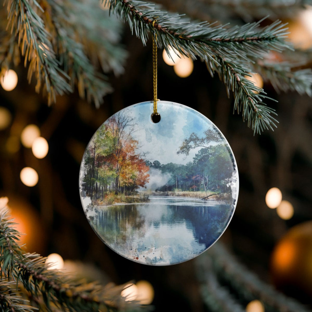 White River Ornament: Unique White River Souvenir, White River Xmas Decor, and Authentic White River Gift