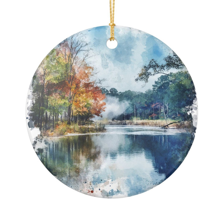 White River Ornament: Unique White River Souvenir, White River Xmas Decor, and Authentic White River Gift