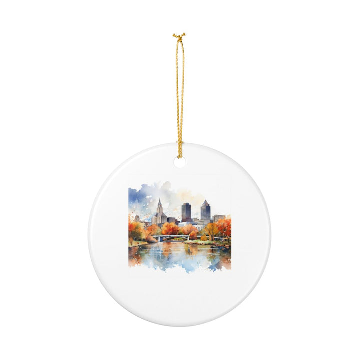Wichita Kansas Kansas Ornament: Unique Wichita Souvenir, Wichita Kansas Xmas Decor, and Authentic Wichita Gift