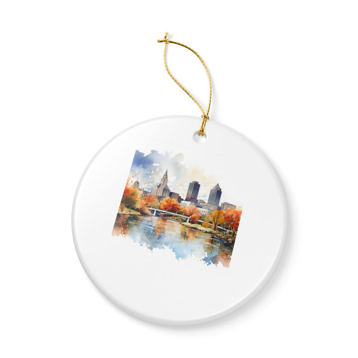 Wichita Kansas Kansas Ornament: Unique Wichita Souvenir, Wichita Kansas Xmas Decor, and Authentic Wichita Gift