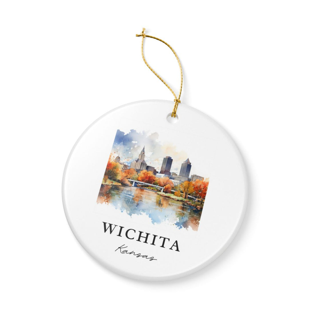 Wichita Kansas Ornament | Christmas Travel Souvenir Gift