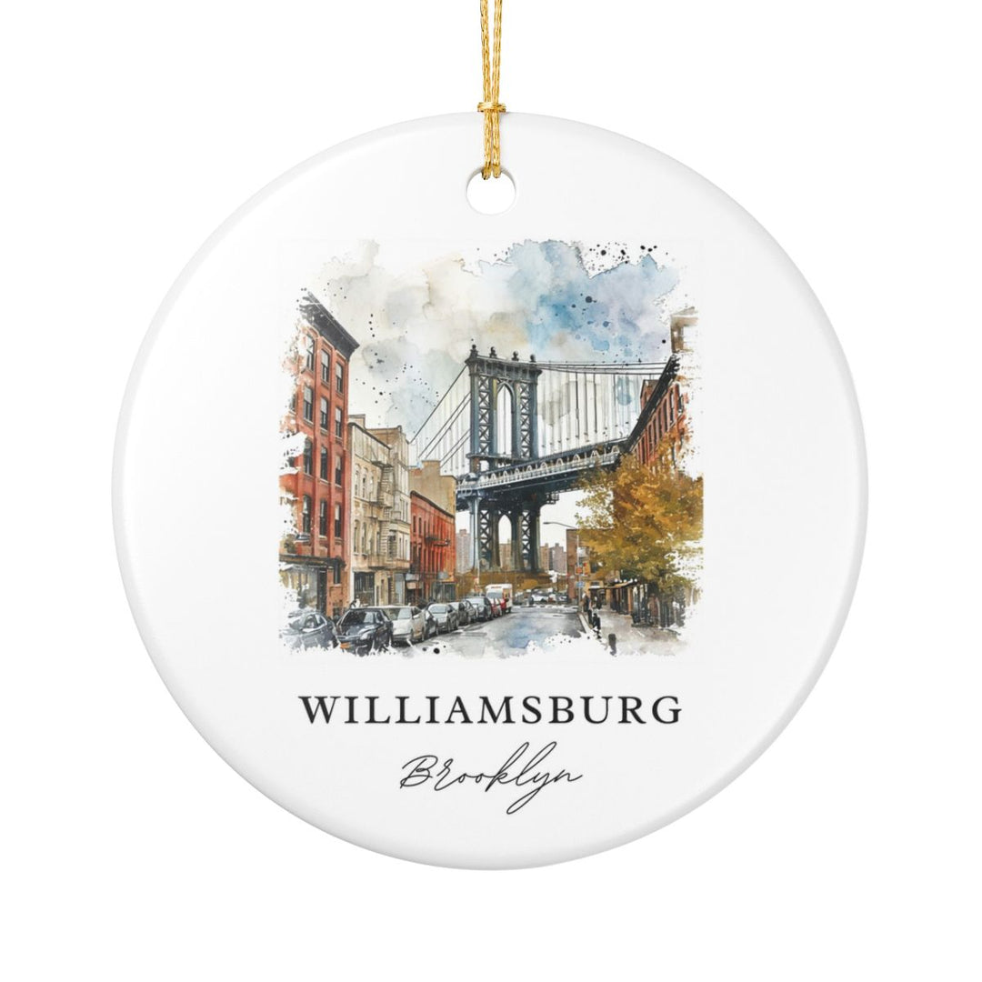 Williamsburg USA Ornament: Unique Williamsburg Souvenir, Williamsburg USA Xmas Decor, and Authentic Williamsburg Gift