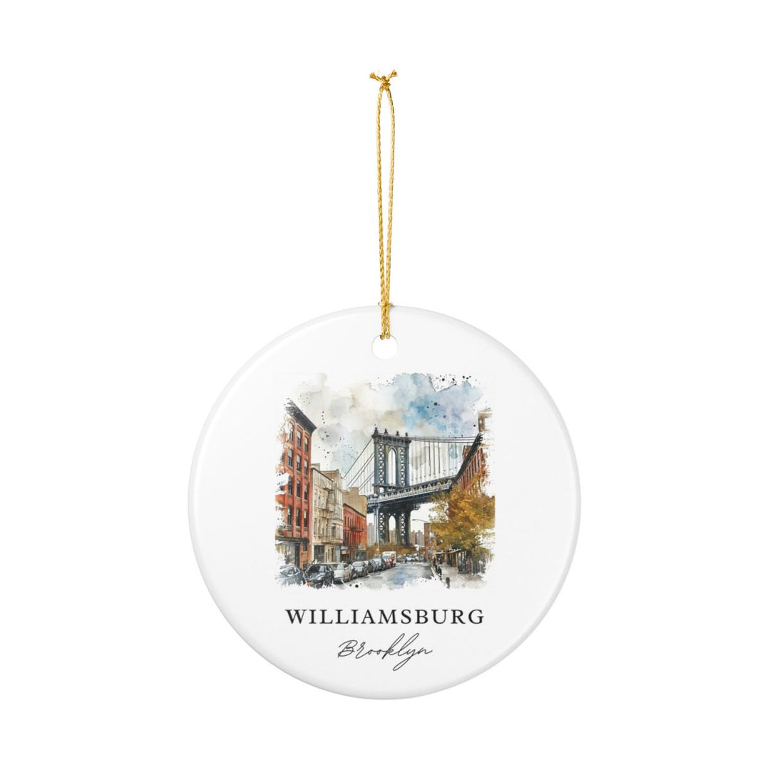 Williamsburg USA Ornament: Unique Williamsburg Souvenir, Williamsburg USA Xmas Decor, and Authentic Williamsburg Gift