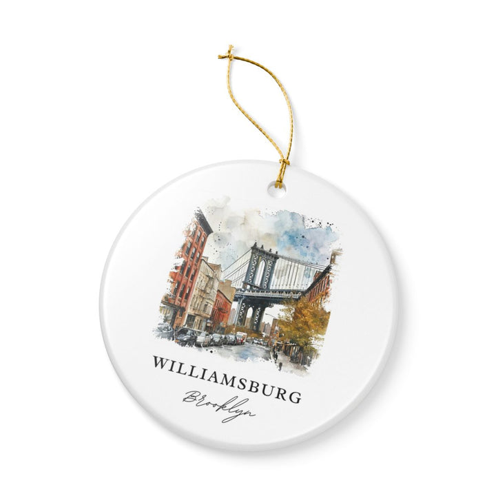 Williamsburg USA Ornament: Unique Williamsburg Souvenir, Williamsburg USA Xmas Decor, and Authentic Williamsburg Gift
