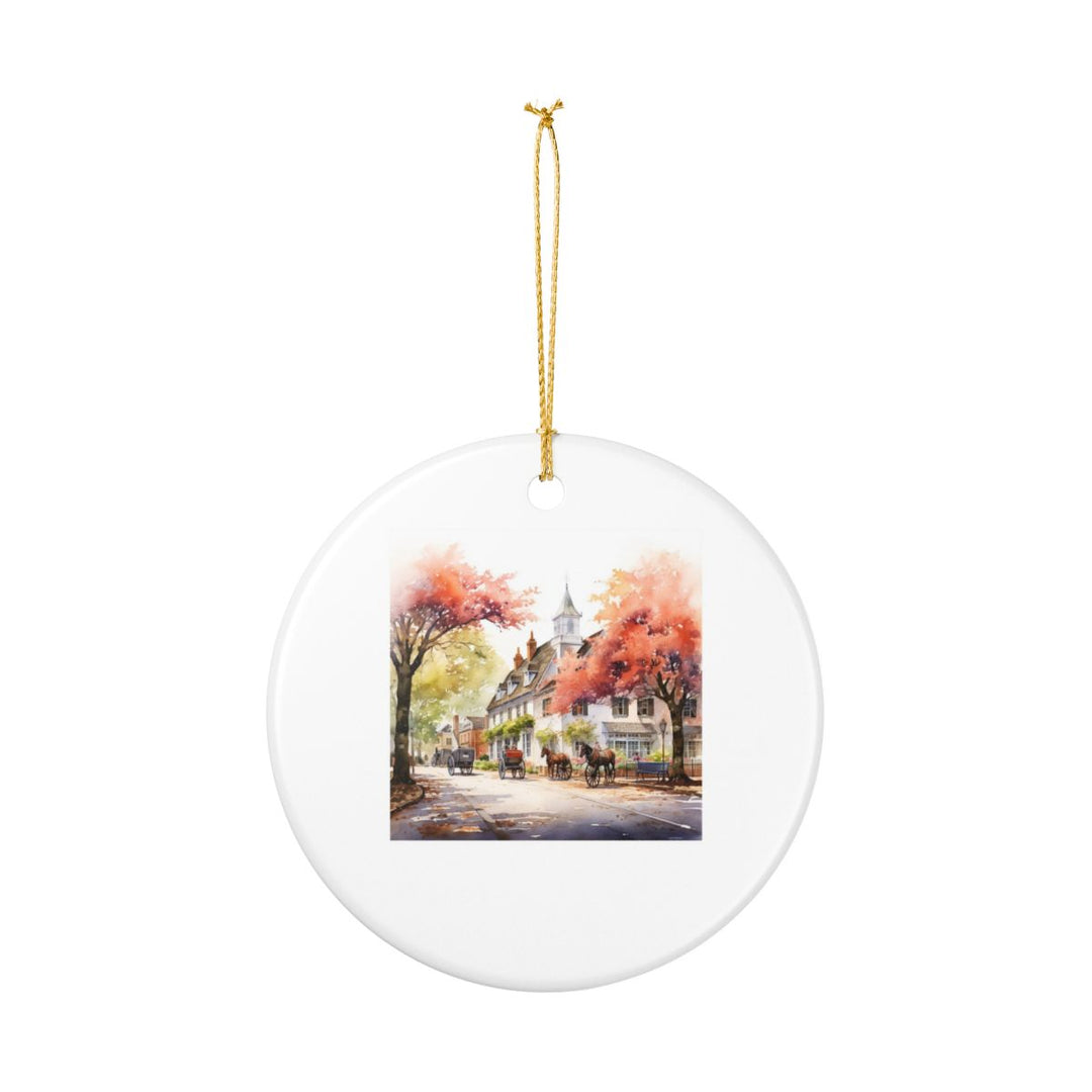 Williamsburg Virginia Ornament: Unique Williamsburg Virginia Souvenir, Williamsburg Virginia Xmas Decor, and Authentic Williamsburg Virginia Gift