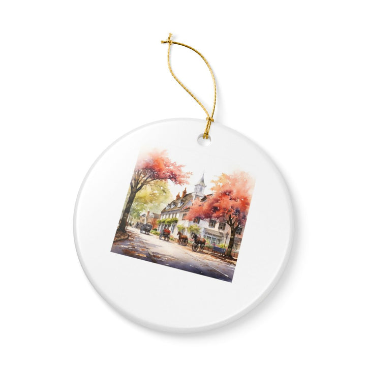 Williamsburg Virginia Ornament: Unique Williamsburg Virginia Souvenir, Williamsburg Virginia Xmas Decor, and Authentic Williamsburg Virginia Gift