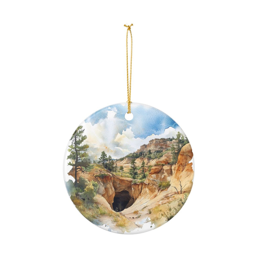 Wind Cave National Park USA Ornament: Unique Wind Cave National Park Souvenir, Wind Cave National Park USA Xmas Decor