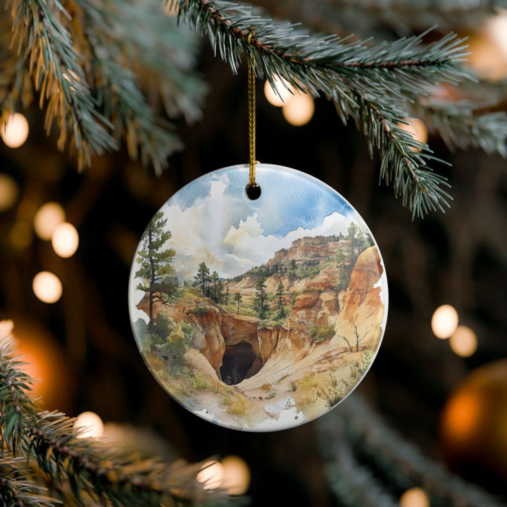 Wind Cave National Park USA Ornament: Unique Wind Cave National Park Souvenir, Wind Cave National Park USA Xmas Decor