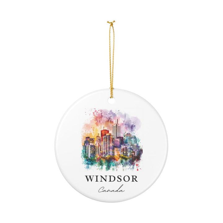 Windsor Canada Ornament: Unique Windsor Souvenir, Windsor Canada Xmas Decor, and Authentic Windsor Gift
