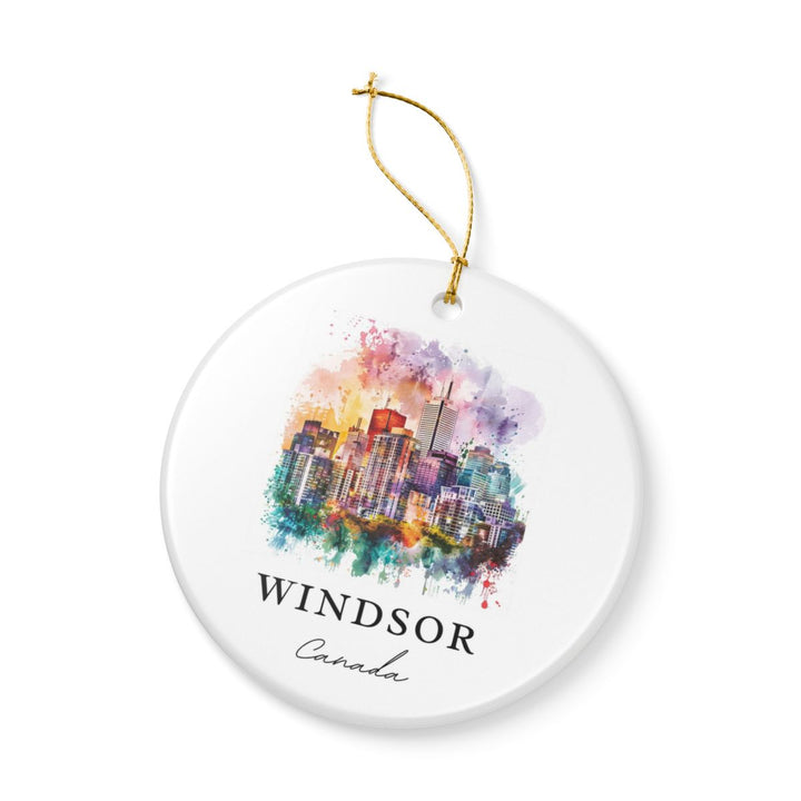 Windsor Canada Ornament: Unique Windsor Souvenir, Windsor Canada Xmas Decor, and Authentic Windsor Gift