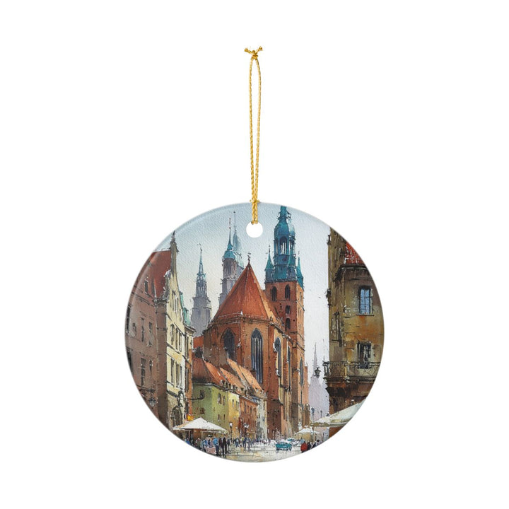 Wroclaw Poland Ornament: Unique Wroclaw Poland Souvenir, Wroclaw Poland Xmas Decor, and Authentic Wroclaw Poland Gift