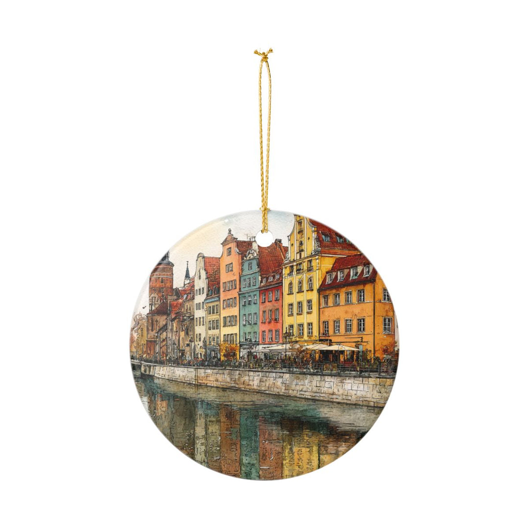 Wroclaw Poland Ornament: Unique Wroclaw Poland Souvenir, Wroclaw Poland Xmas Decor, and Authentic Wroclaw Poland Gift