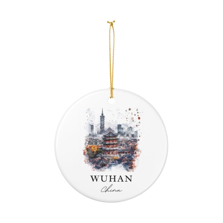 Wuhan China Ornament: Unique Wuhan China Souvenir, Wuhan China Xmas Decor, and Authentic Wuhan China Gift