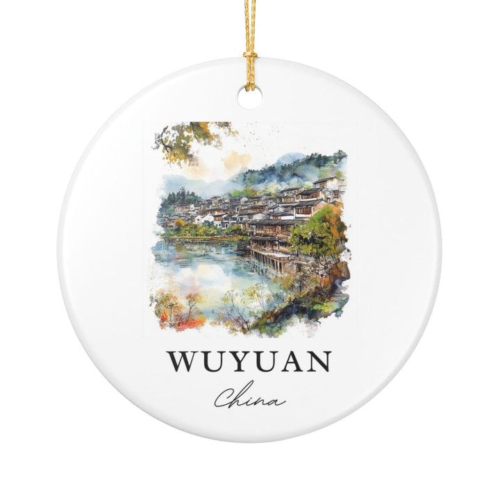 Wuyuan China Ornament: Unique Wuyuan Souvenir, Wuyuan China Xmas Decor, and Authentic Wuyuan Gift