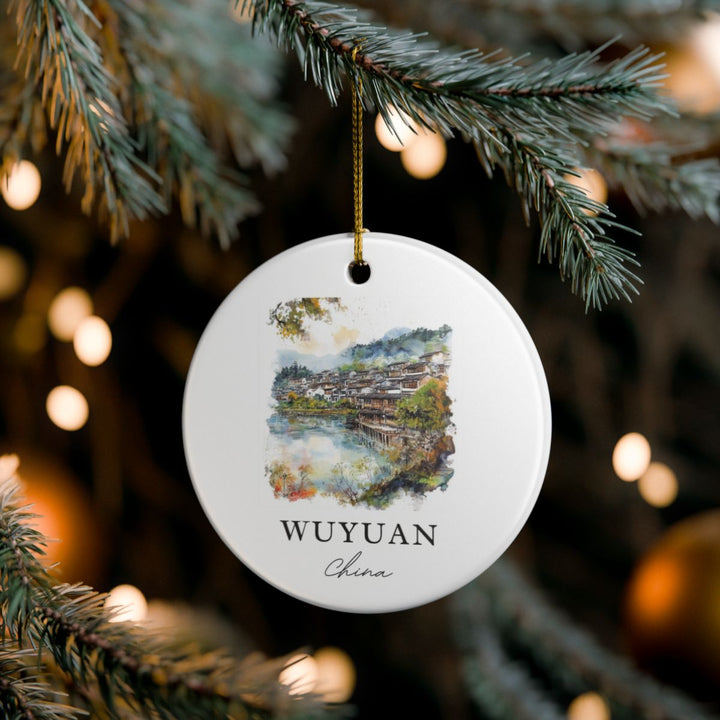 Wuyuan China Ornament: Unique Wuyuan Souvenir, Wuyuan China Xmas Decor, and Authentic Wuyuan Gift