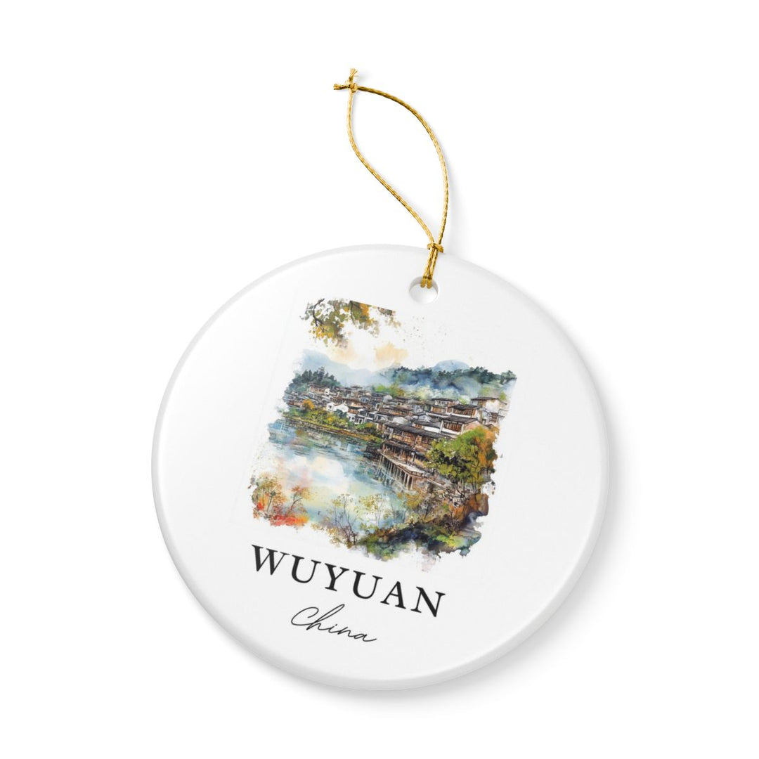 Wuyuan China Ornament: Unique Wuyuan Souvenir, Wuyuan China Xmas Decor, and Authentic Wuyuan Gift