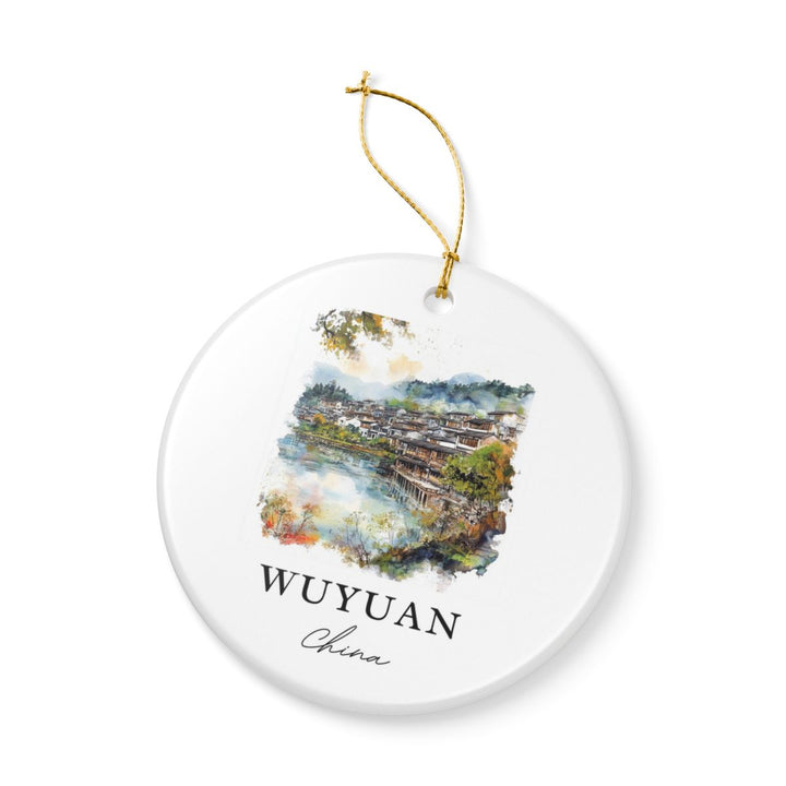 Wuyuan China Ornament: Unique Wuyuan Souvenir, Wuyuan China Xmas Decor, and Authentic Wuyuan Gift