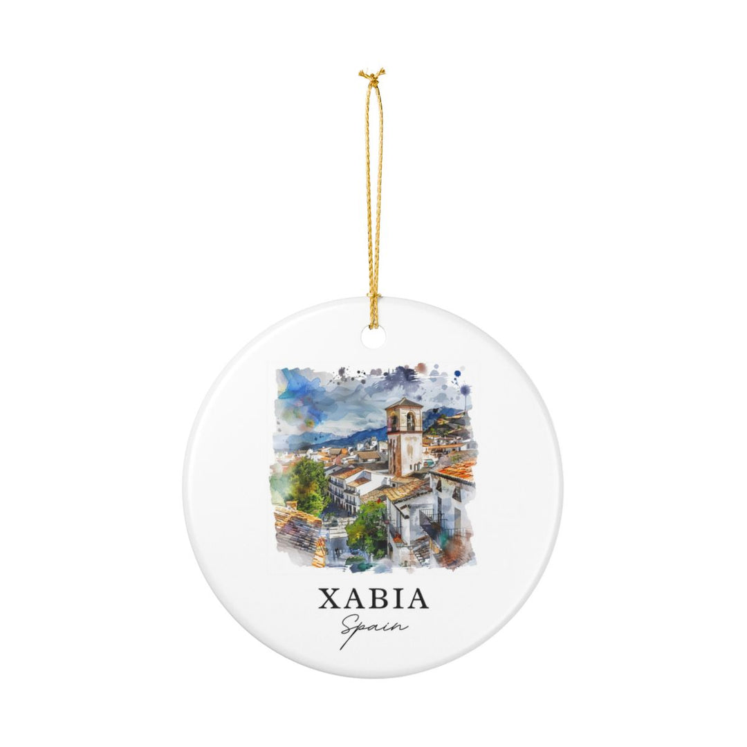 Xabia Spain Ornament: Unique Xabia Spain Souvenir, Xabia Spain Xmas Decor, and Authentic Xabia Spain Gift