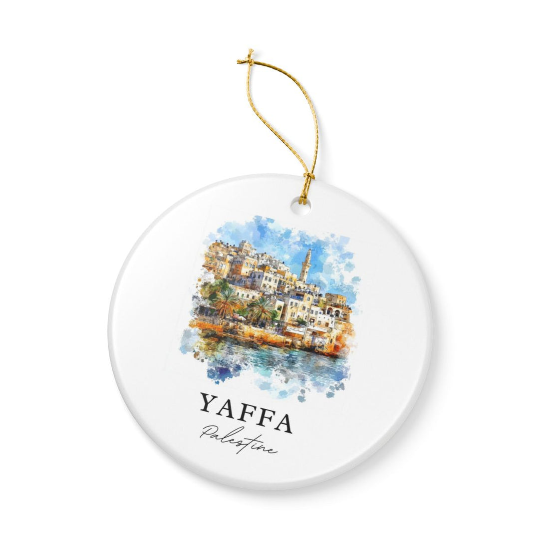 Yaffa Palestine Ornament: Unique Yaffa Souvenir, Yaffa Palestine Xmas Decor, and Authentic Yaffa Gift