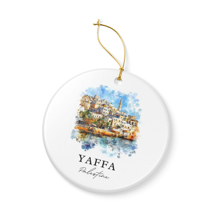 Yaffa Palestine Ornament: Unique Yaffa Souvenir, Yaffa Palestine Xmas Decor, and Authentic Yaffa Gift