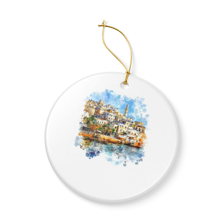 Yaffa Ornament: Unique Yaffa Souvenir, Yaffa Xmas Decor, and Authentic Yaffa Gift