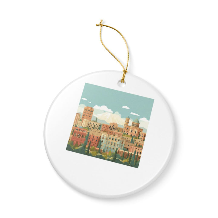 Yerevan Ornament: Unique Yerevan Souvenir, Yerevan Xmas Decor, and Authentic Yerevan Gift