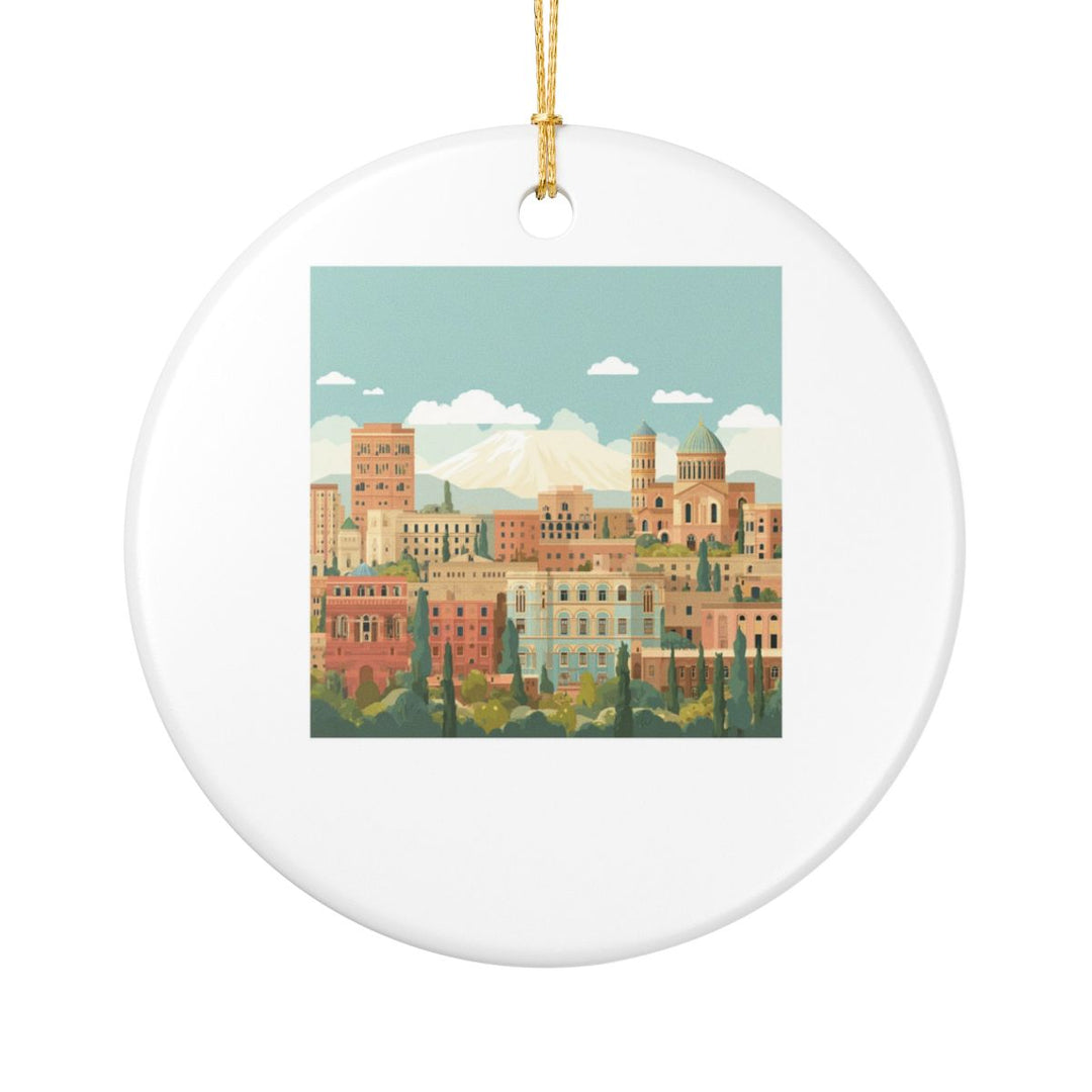 Yerevan Ornament: Unique Yerevan Souvenir, Yerevan Xmas Decor, and Authentic Yerevan Gift