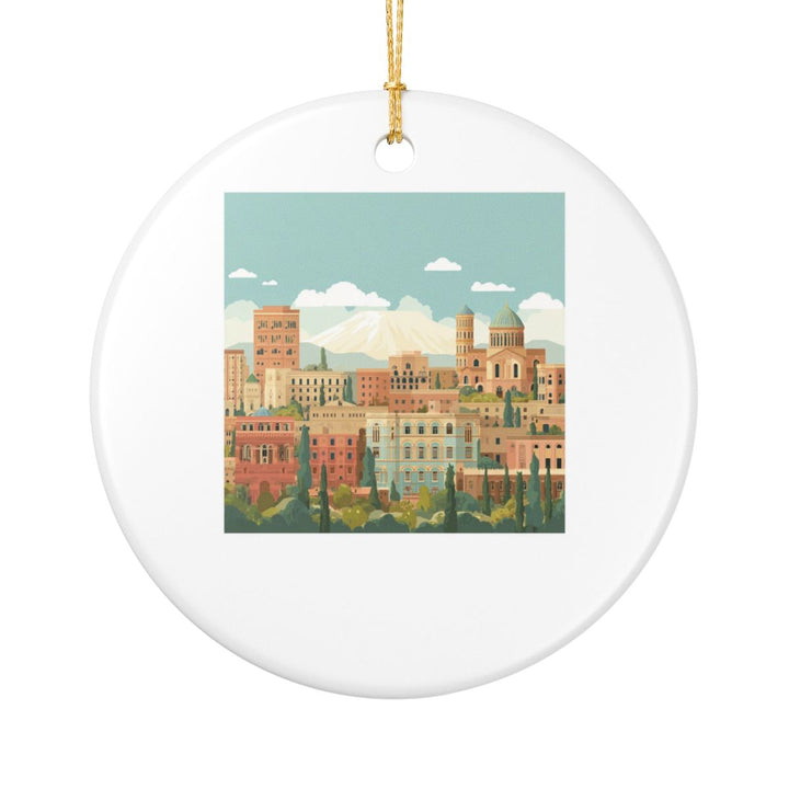 Yerevan Ornament: Unique Yerevan Souvenir, Yerevan Xmas Decor, and Authentic Yerevan Gift