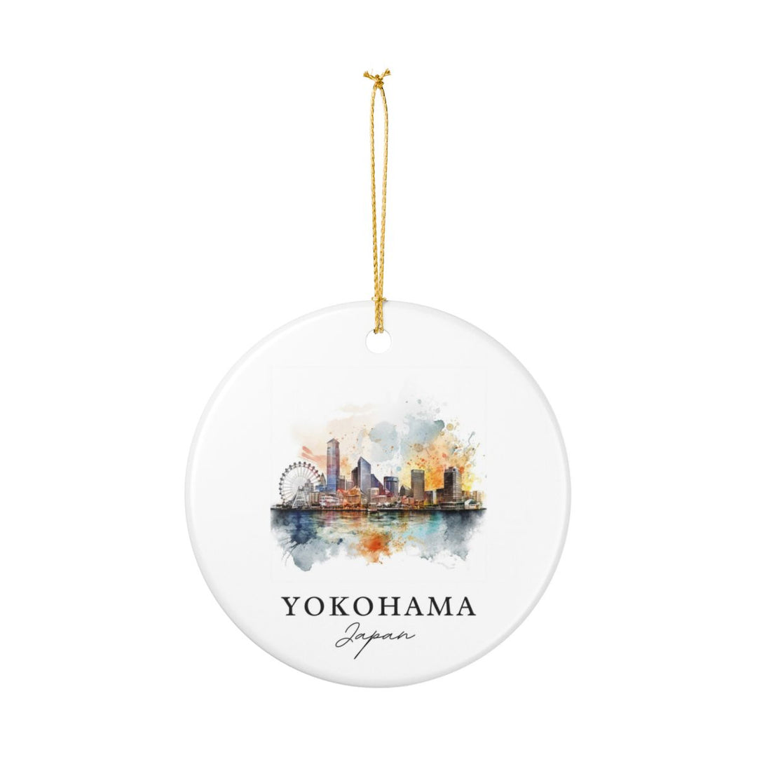 Yokohama Ornament: Unique Yokohama Souvenir, Yokohama Xmas Decor, and Authentic Yokohama Gift