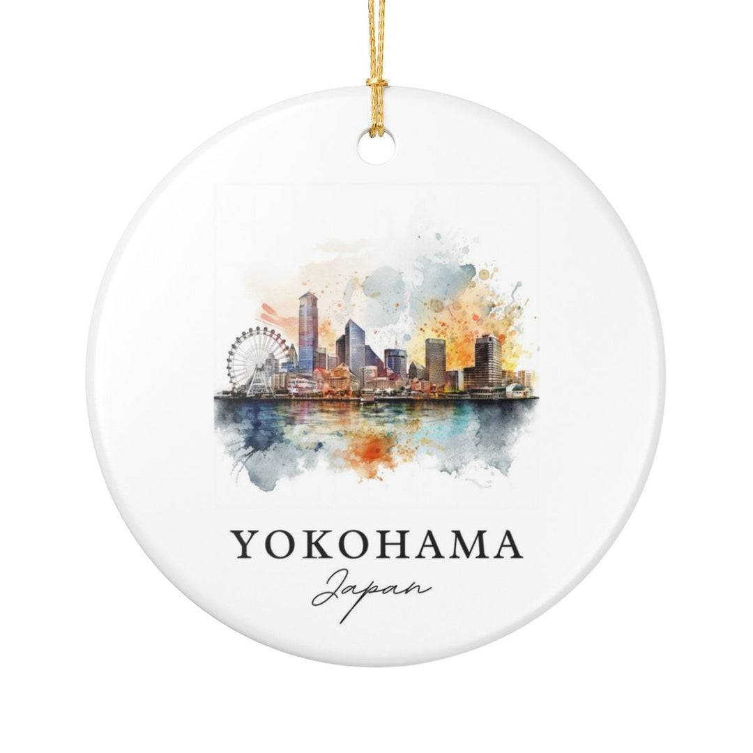Yokohama Ornament: Unique Yokohama Souvenir, Yokohama Xmas Decor, and Authentic Yokohama Gift