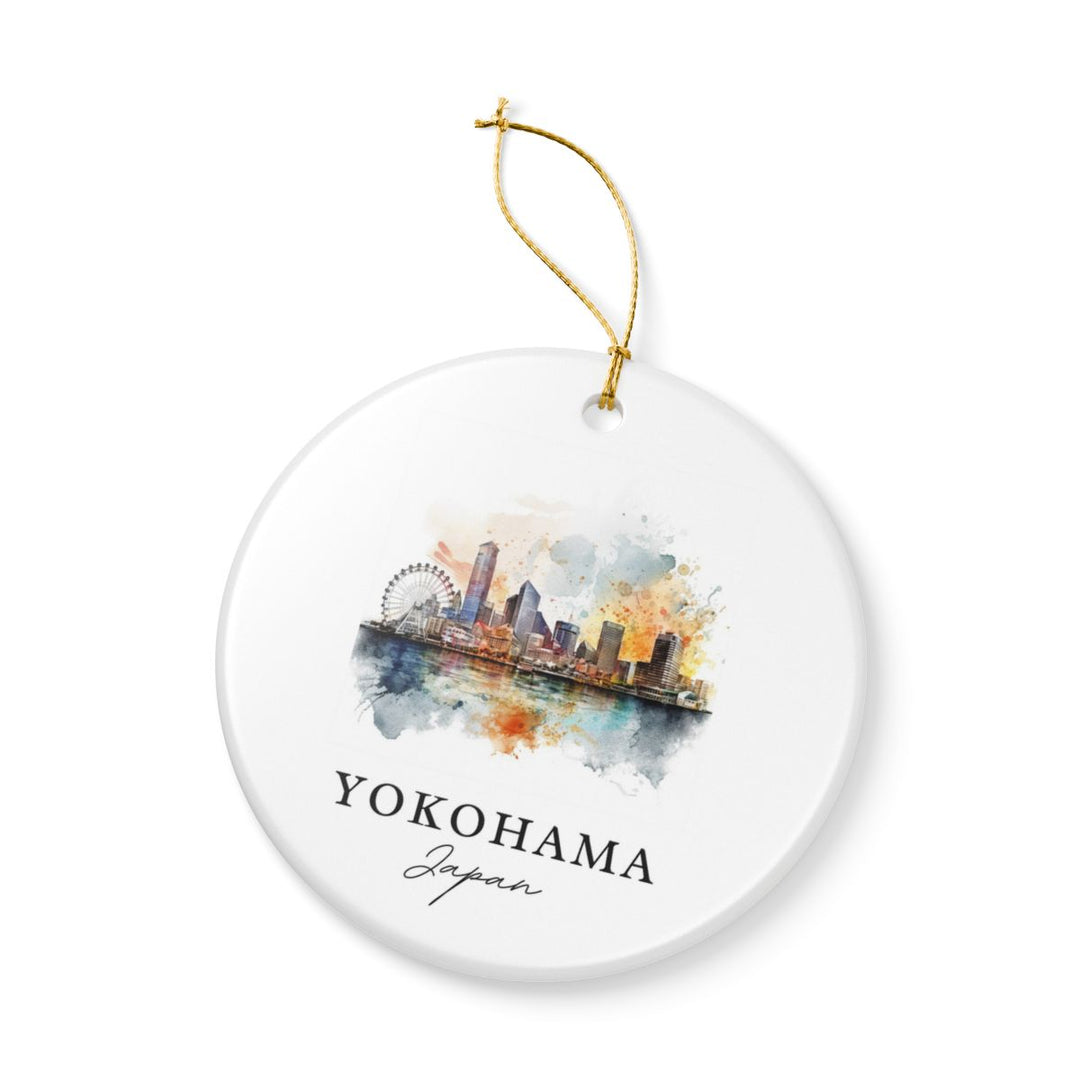 Yokohama Ornament: Unique Yokohama Souvenir, Yokohama Xmas Decor, and Authentic Yokohama Gift