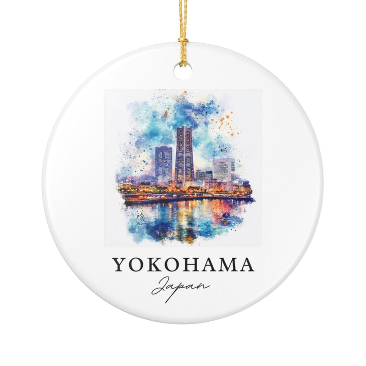 Yokohama Ornament: Unique Yokohama Souvenir, Yokohama Xmas Decor, and Authentic Yokohama Gift
